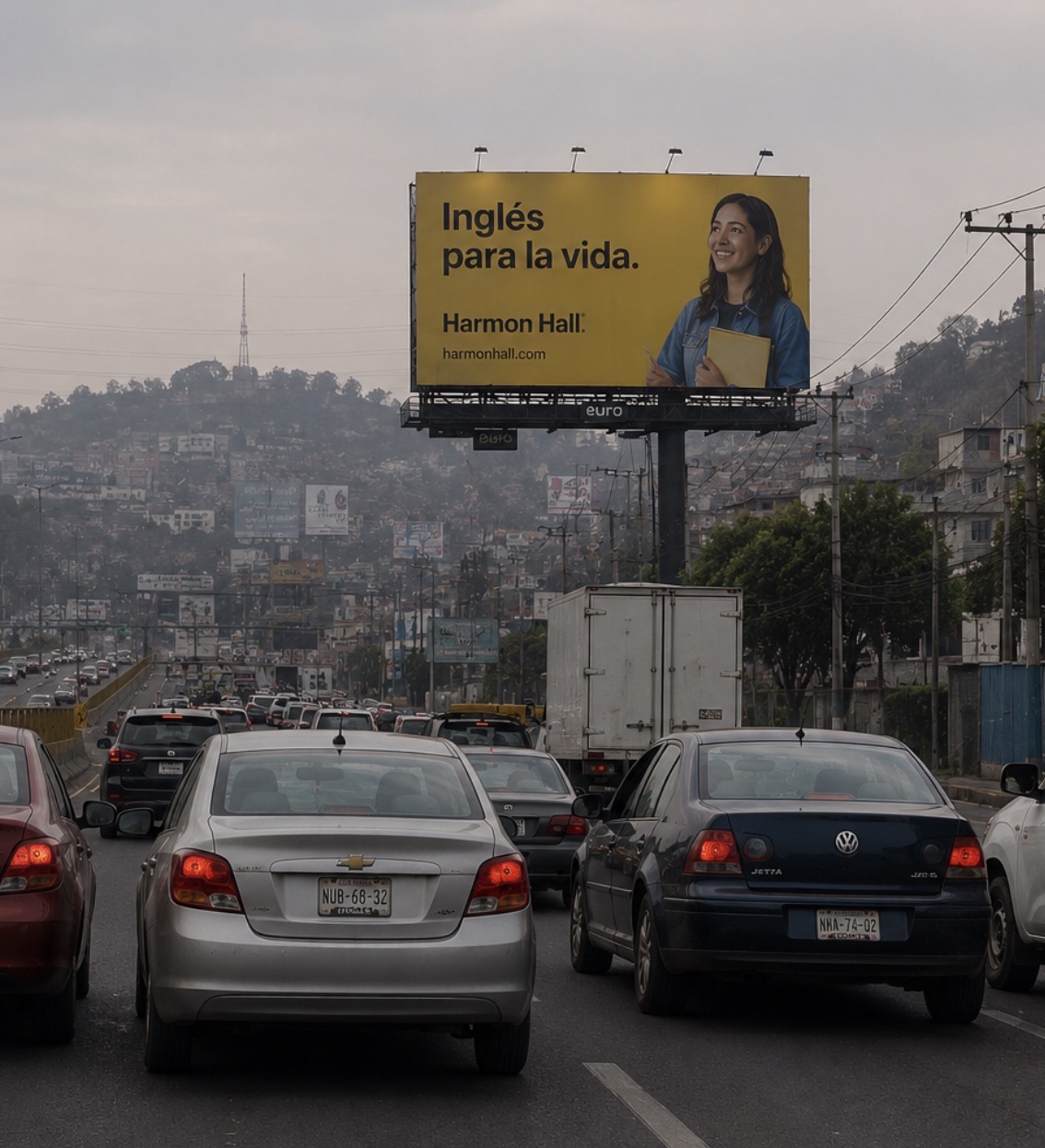 Publicidad exterior en espectacular urbano